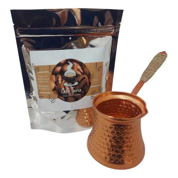 cezve Cafe Turco Cezve Ibrik Arabe Pocillo Olla Cobre