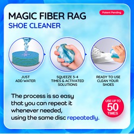 Instant Shoe Cleaner- Sneaker Sole Cleaner Stain Remover- Shoe Eraser (3 Pack)