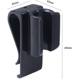 Jizlan 4 Pcs Golf Club Organizers Golf Putter Clip Golf Bag Clip on Putter Clamp Holder Plastic Black Putting Clip, Golf Club Bag Clips On Putter Clamp Holder Organizer Golf Accessories