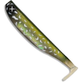 Monkey Lures Fat Lui - 9 cm, 11 cm, 14 cm, 18 cm, 23 cm - Big L Bait, Soft Bait, Pike Bait, Artificial Bait, Fishing, Rubber Bait, Grandma's Mistake, 18 cm