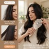 Cepillo desenredante ventilado para el cabello, ideal para mujeres y