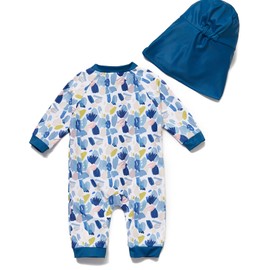 Baby Boys One Piece UPF 50+ Sun Protection Full Zip Swimsuit/Sunsuit (Camouflage,18-24 Months)