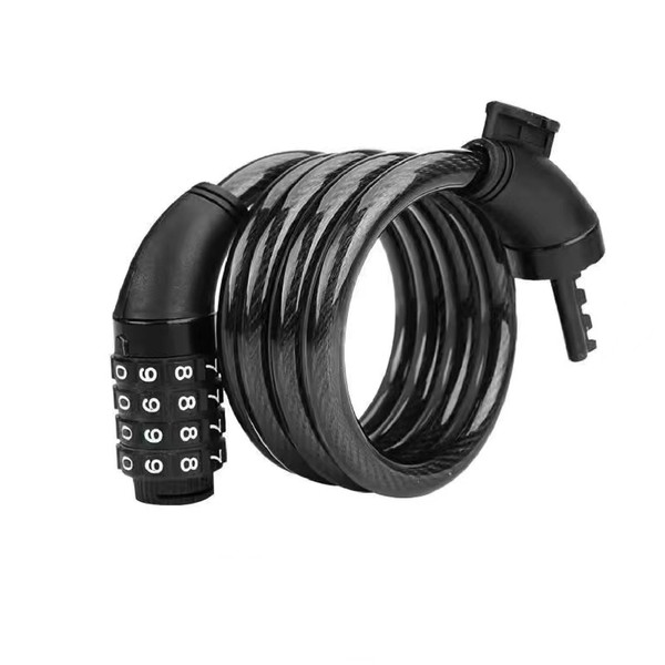 Light Electric Scooter Cable Combination Lock- 5 Digit, 4ft Long
