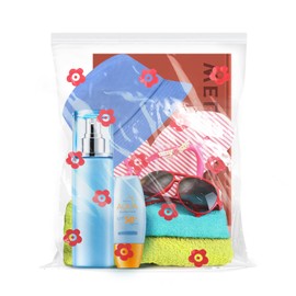 14 Packs Large Travel Makeup Storage Bags -5 Gallon Freezer Bags Thick Reclosable Zipper Bags for Storage Clothing Food Prep for Office Supplies Travel Accessories and Board Games