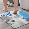 bsheuancek Boho Loofah Shower Mat Non Slip, Bath Mat for