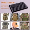 Demearly 2 PCS American Flag Patch USA Militray Emblem Patches