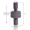 Pangaea Tech Check Valve Kit With Hose Clamps