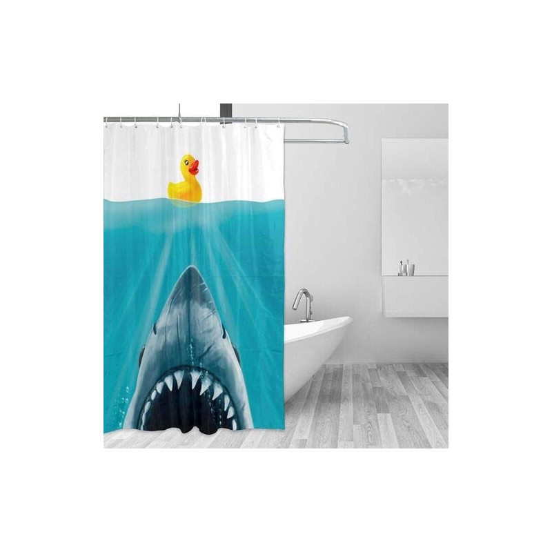 Jagfhhs Save Ducky Custom Shower Curtain Decoration 72 x 72