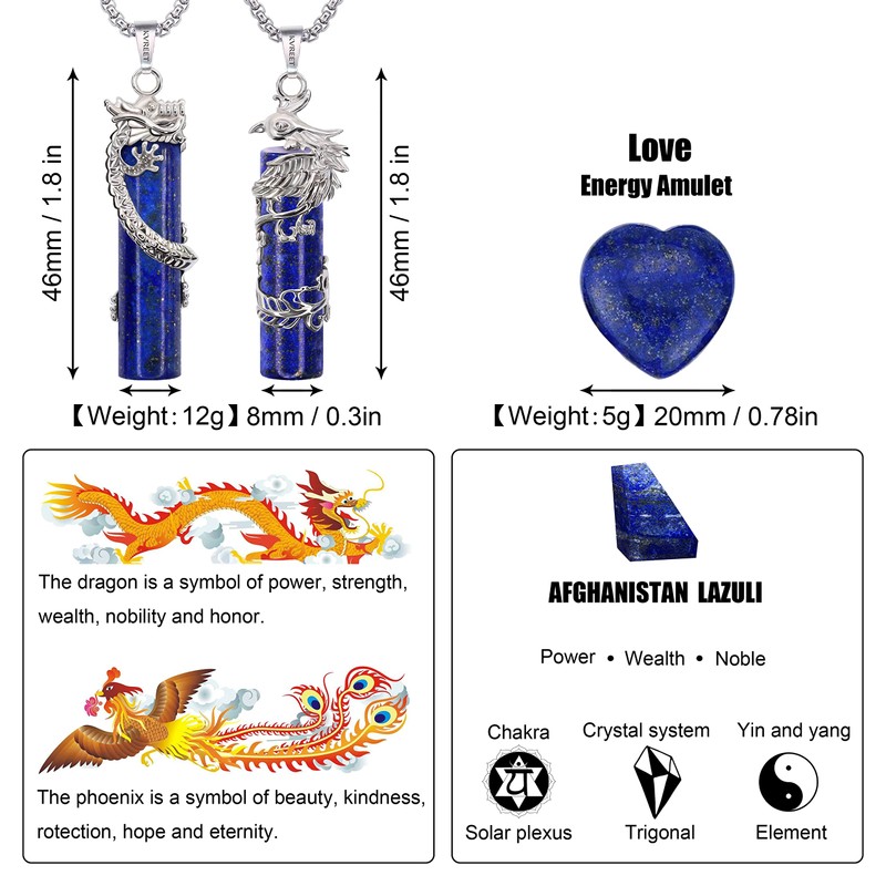 KVREET - Collar Yin Yang a juego para parejas de