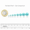 Flatback Half Round Pearls - ABS Craft Pearls for Nail