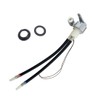 MARVIX Shower Mixer Tap Chrome 12V Microswitch For Caravan Campervan