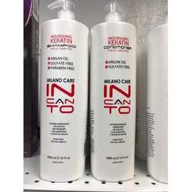 Milano Care Incanto Nourishing Keratin Shampoo & Conditioner Duo - 1000ml