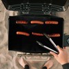 Lotsdonxia 2 Pcs Reusable High-Temperature Black Oven Liner Eco-Friendly Non-Stick