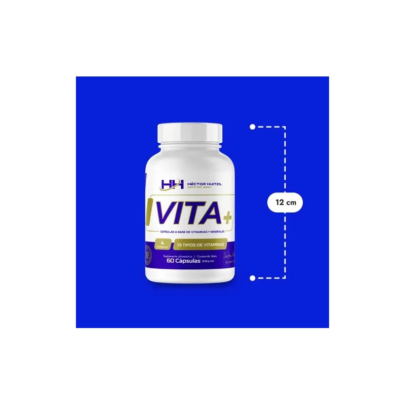Suplemento En Cápsula Héctor Huitzil Vitaminas Y Minerales X 380mg