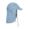 Sun hat w. string boys, Sodalite Blue
