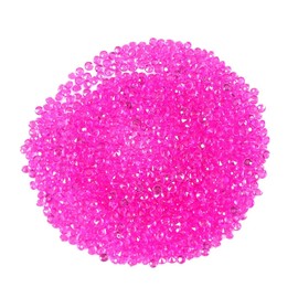 Ciieeo 1000pcs 3mm Acrylic Crystal Rhinestones Craft Rhinestones for Nail Tips Wedding Decor