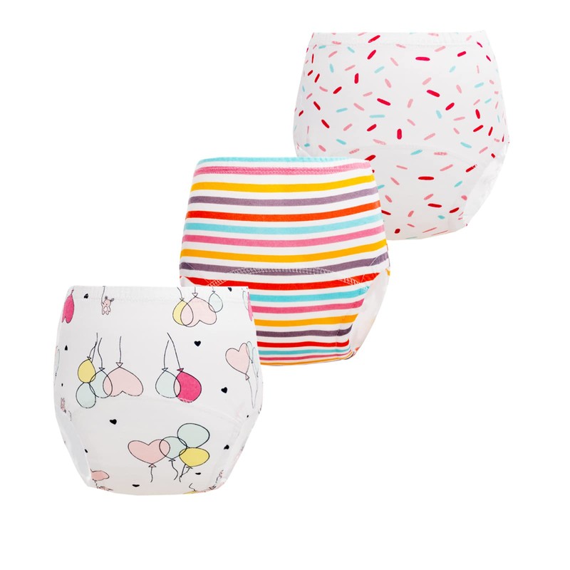 JackLoveBriefs pañal de Aprendizaje Calzoncillos Aprendizaje niña 4-6 años