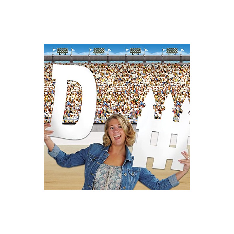 Beistle Upper Deck Stadium Backdrop Insta-Theme