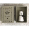 East of India Snowman Snowflake Kisses Matchbox