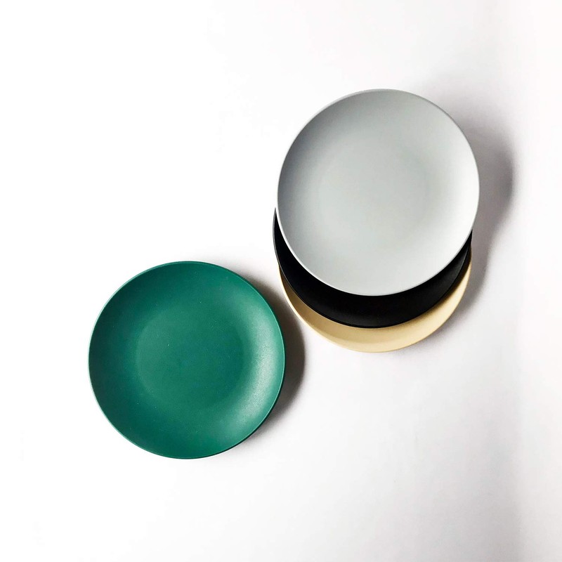 Tradition Acoustic TRIBECA PLAWARE 6.5" Plate, Black, 6.7" Diameter