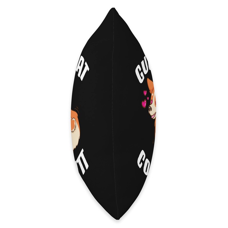 Guess What Corgi Butt Throw Pillow