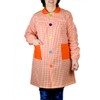 KLOTZZ Nursery Painting Apron for Nursery, Checked Craft Coat, Women,