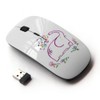 KOOLmouse [ Optical 2.4G Wireless Mouse [ Minimalist Elephant White