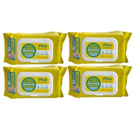 Ariul The Perfect Cleansing Tissue Plus 100 Sheets (4 Packs) / Circle / 아리얼 더 퍼펙트 클렌징 티슈 플러스 100매 4개  써클