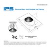 IPS Multi-Size 4N1 Aluminum Base Roof Flashing (1)