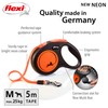 Flexi New Neon Tape Green Medium 5m Retractable Dog Leash/Lead