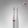 STALEKS PRO Set of 3 Diamond Cuticle Cutter Flame Shape