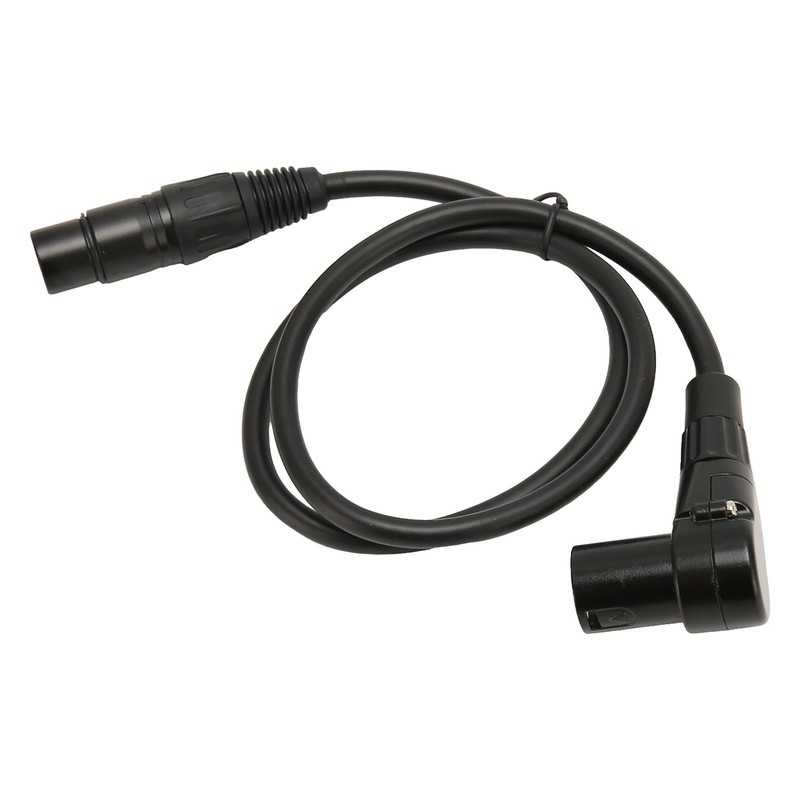 XLR to XLR Cable Elbow Male to Straight Female HiFi