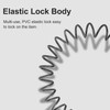 ROCKBROS Helmet Lock Cable Lock Lightweight Combination Lock with 3