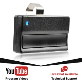 NAR For LiftMaster 371LM PURPLE Learn Button Garage Door Remote 315mhz Black Blue