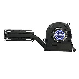 Landalanya Replacement New Heatsink and Fan for dell Latitude 7280 E7280 7290 7380 7390 0KM50T KM50T (not fits for Dell Latitude E7390, Dell Latitude 7390 2-in-1 Series) EG50040S1-C920-S9A DC5V