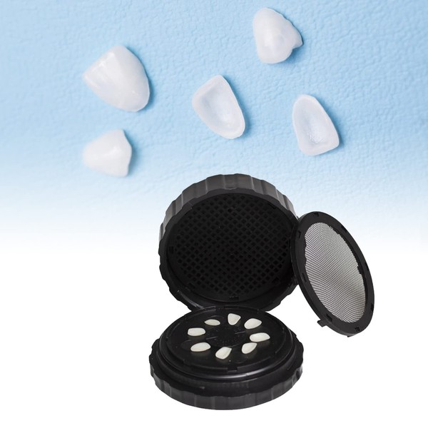 Denture Veneer Processing Box, Round Shape Dental Veneer Box, Reusable