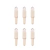 Vaessen Creative Pack of 6 White Replacement Circular Cutters Blades