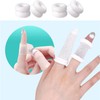 BTGOU 30pcs Bobs Thumb Bandage Finger Bandage Tubular White Cotton