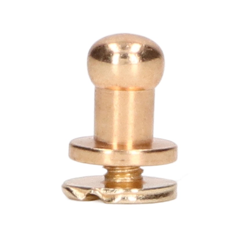 200 Sets Chicago Screws Round Head Rivets 8x6mm DIY Round
