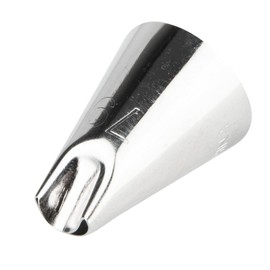 Restaurantware Pastry Tek Cake Tip 1 Specialty Piping Tip - #79 Dent-Resistant Stainless Steel Icing Decorating Tip Dishwasher-Safe Decorate Cupcakes Cakes or Cookies