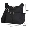MHCNLL Anti Theft Crossbody Purse,RFID Women Nylon Waterproof Shoulder Bag