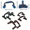 AIMALL Ergonomic H-Shaped Push-up Stand - Enhanced Stability Home Gym