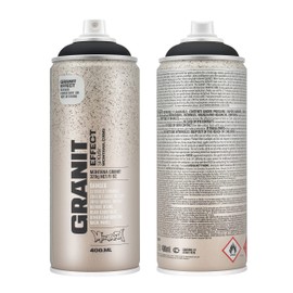 Montana Cans GRANIT EFFECT Spray Paint, 400ml, Black