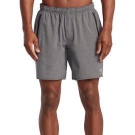 RVCA Men's Yogger Stretch Short, Charcoal Heather S125