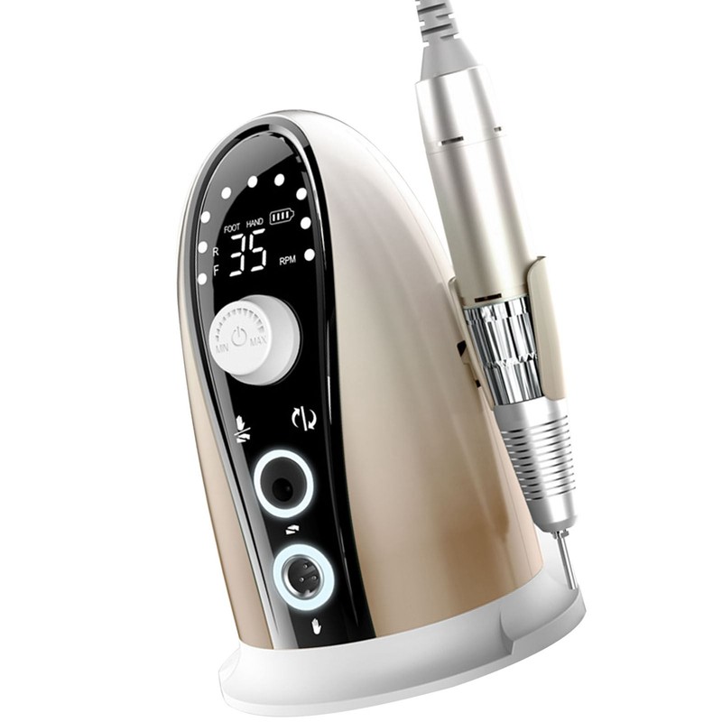 Electric Nail Drill Machine 35000 RPM Adjustable Rotate Speed Nail