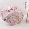 Folding Umbrella Cartoon Printing UV Protection Sunscreen Thickened Waterproof Coating