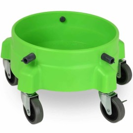 Liquid X Premium Car Care Bucket Dolly with Large Wheels