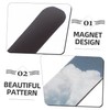 DOITOOL Magnetic Bookmarks Set Artistic 2Pcs Adjustable Page Markers for