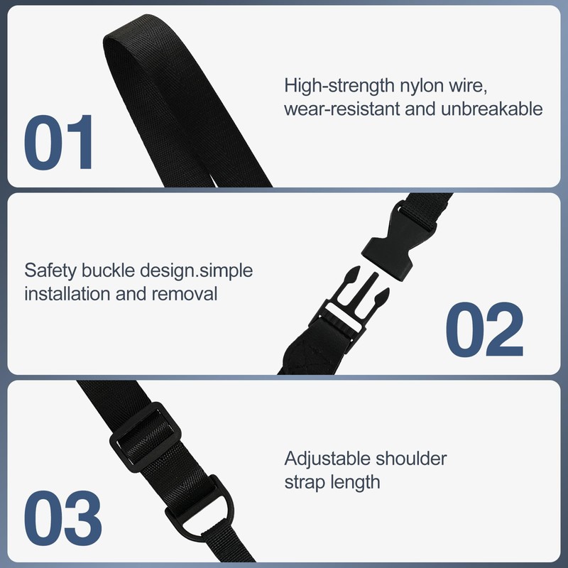 Universal for Tablet Case, Camera, Laptop Bags - Adjustable Tablet