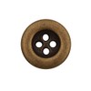 Simple Brass Antique Bronze 4 Hole Basic Buttons Metal Buttons
